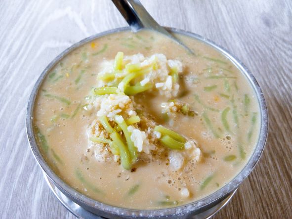 Cendol Bakar Kuala Selangor; Cendol Pulut