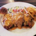 Sweet Forest Cafe Salted Egg Sauce Chicken Chop