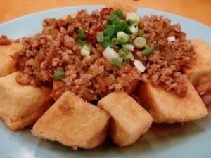 Yi Sheng Huat Seafood Restaurant 易生發 Minced Meat Tofu