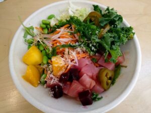 Poke Bowl at Poké House Auckland Victoria St West