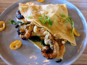 Strangers at 47 Crepes