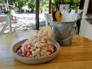 Eis Haus Spaghetti Ice Cream Spaghettieis Hahndorf